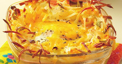 Entrada de Cebollas y Huevos Duros