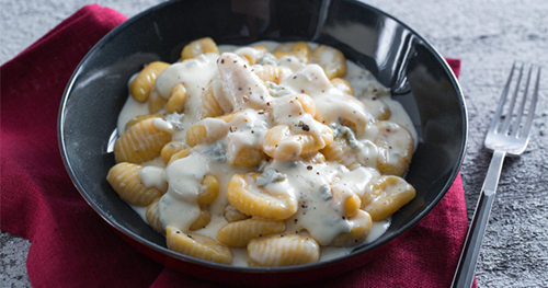 Gnocchi de Papa con Salsa de Gorgonzola