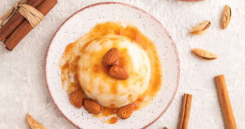 Panacota de Leche de Almendras