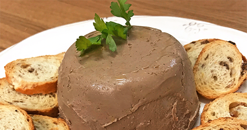 Paté de Ave con Pimienta Verde